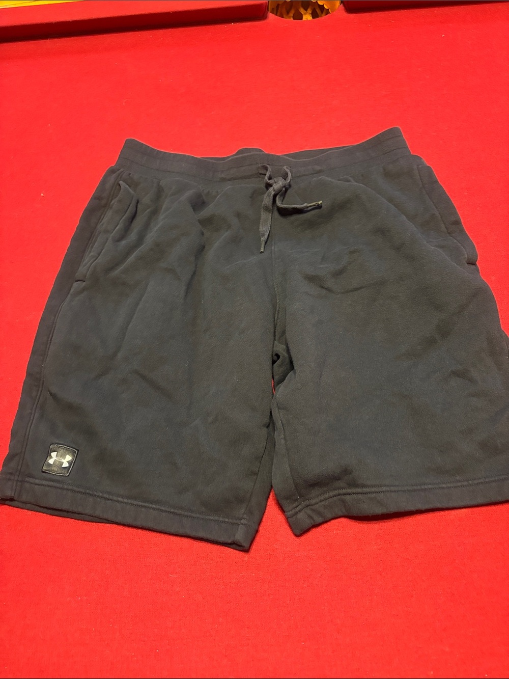 Under Armour Men’s Black Athletic Fleece Shorts